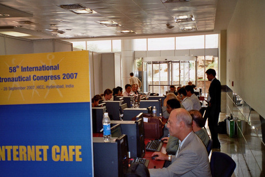 Wubbo Ockels — The visionary behind the SpaceMail concept Wubbo Ockels at IAC